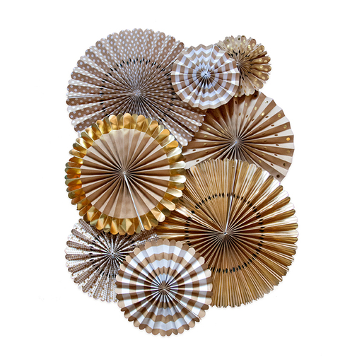 Kraft paper fans outlet